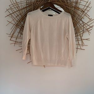 J. Crew || 3/4 sleeve linen sweater